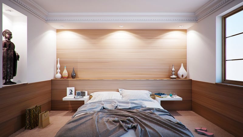 Repurposed Bedroom Decor